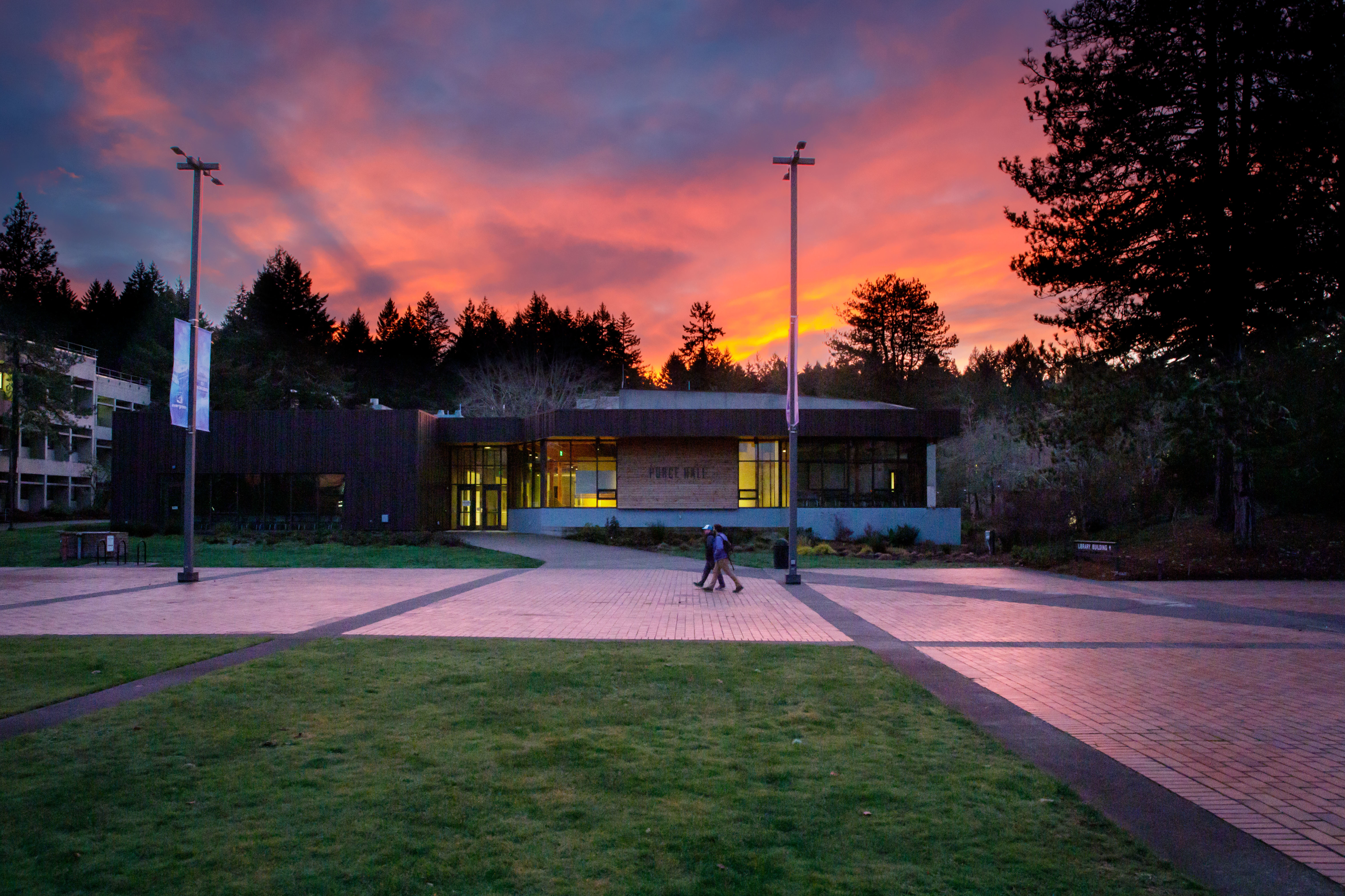 Evergreen Red Square